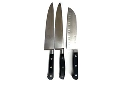 J.A. Henckels Classic Santoku 7" 31170-180 & Two 8" Henckels Chef's Knife, SPAIN