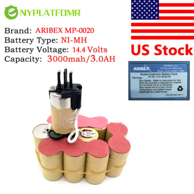 #ad #ad Upgrade 3.0ah Battery pack for Nomad ARIBEX 14.4V Ni CD P N: MP 0020 CP0001 $73.00