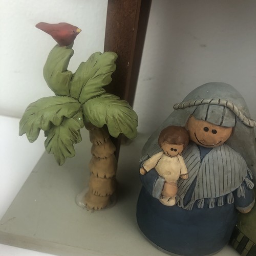 Krippe Suzi Skoglund Tonfiguren Weihnachten 6 Teile 1994 Little Blessings - Bild 9 von 12