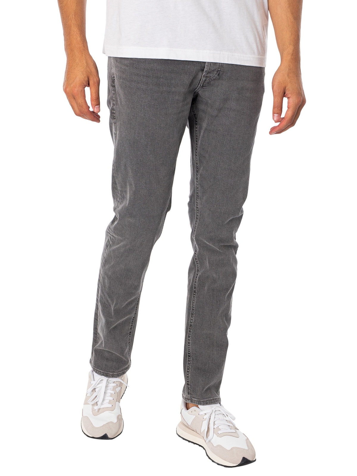 Мужские джинсы зауженного кроя Jack & Jones Glenn Original 703, серый