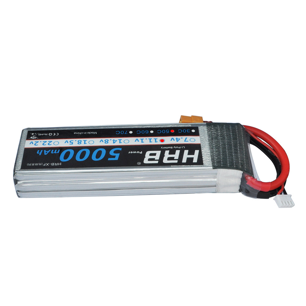 HRB Lipo Battery 3S 11.1V 5000mAh 50C 100C 100C 100C for RC Airplane Helicopter Drone Car 724e60 HRB Lipo Battery 3S 11.1V 5000mAh 50C 100C 100C 100C for RC Airplane Helicopter Drone Car 724e60