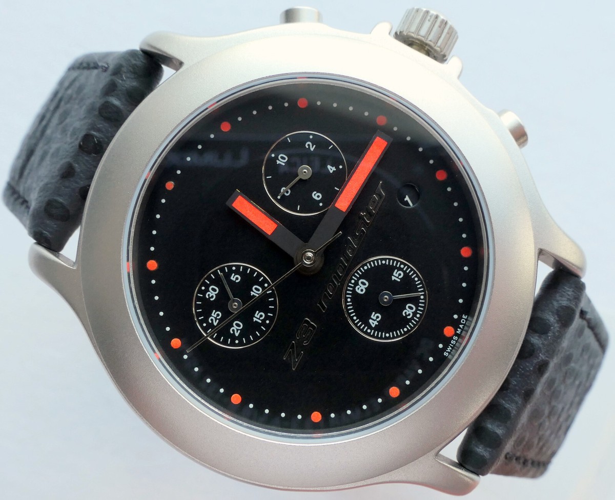 BMW Z3 クロノグラフ 腕時計 ケース付き BMW Z3 Chronograph Watch 1997 with Case Vintage Needs