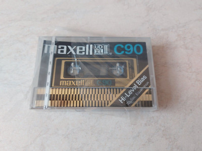 Maxell UD XL II C90 Cassette IEC II High Pos neu!
