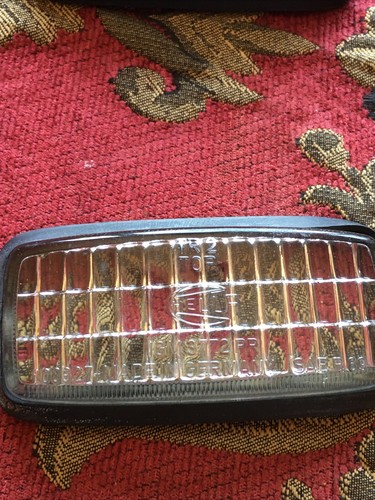 Karmann Chia Mercedes, Porsche, VW Bug Beattie . HELLA Clear Light Glass Lenses - Picture 3 of 17