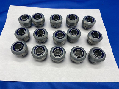 KDD Industries bulk lot qty 15 liquid-tight 1/2  straight fitting LTS050