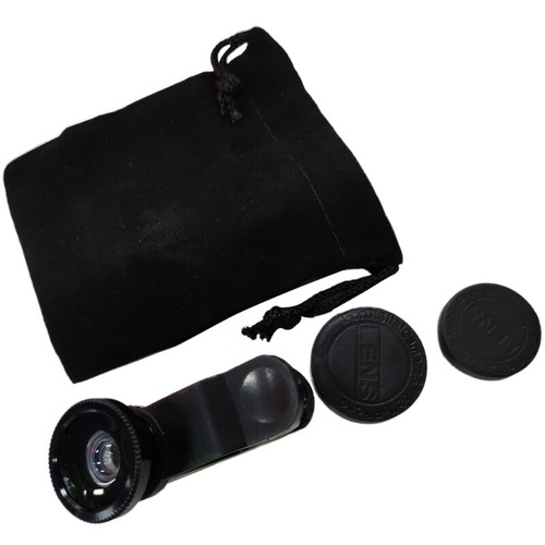 3 In 1 Wide Angle Macro Fish Eye Lens Phone Camera Lens Universal Camera Lens - Zdjęcie 12 z 12