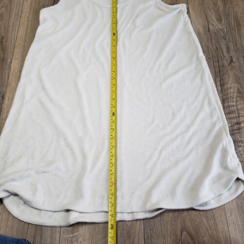 A New Day Women's Plus Size Terry Tank Top Tan XXL - Picture 6 of 7