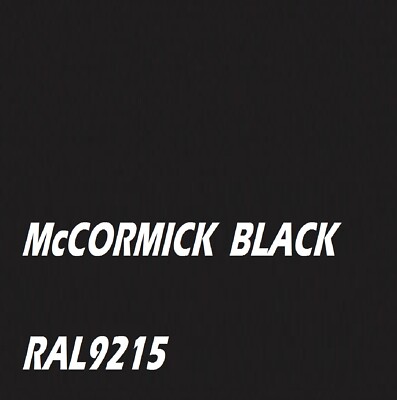 McCORMICK SCHWARZ RAL9215 Landmaschinen Emaille Glanz Pinsel oder Spray