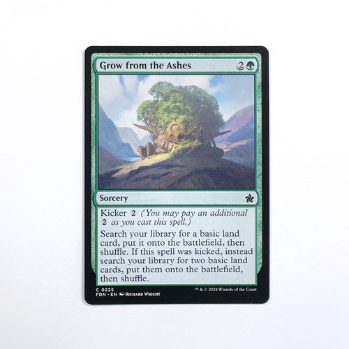 Grow from the Ashes 225 - MTG - Foundations -NM - Picture 1 of 2