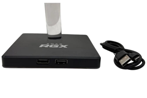 Soar RGX HS1 Color Changing Headphone Stand Holder with 2 USB Ports - Picture 4 of 6
