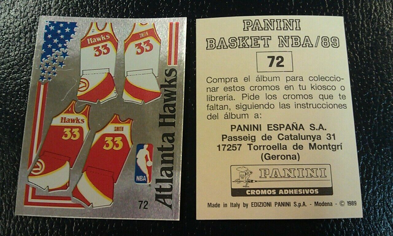 1988 - 1989 NBA Panini Spanish Basketball Stickers SET BREAK 1-232 YOU PICK - Picture 82 of 248