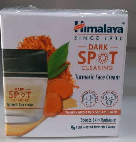 Himalaya Dark Spot Clearing TURMERIC FACE CREAM 50 gm NEW LAUNCH FREE SHIP - Picture 1 of 2