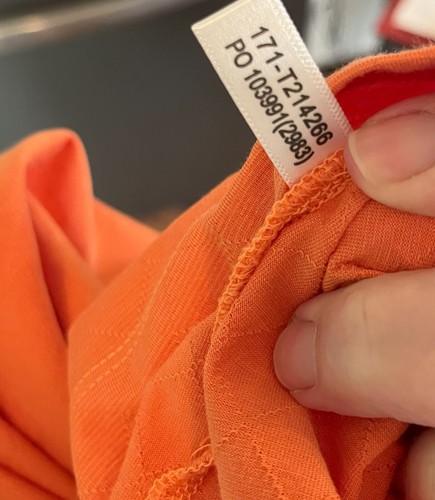CAMISA POLO DE GOLF PARA HOMBRE TOMMY BAHAMA NARANJA PATRÓN ARGYLE ALGODÓN/SEDA TALLA XL - Imagen 6 de 8