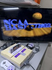 NCAA Basketball (Super Nintendo Entertainment System) SNES Authentic Tested