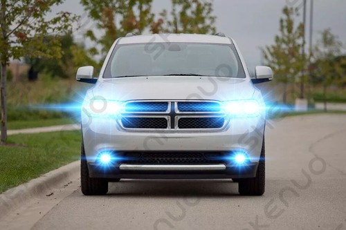 For Dodge Durango 2011 2012 2013 6X 8000K LED Headlight Hi/Lo Fog Light Bulbs GL - Picture 10 of 12