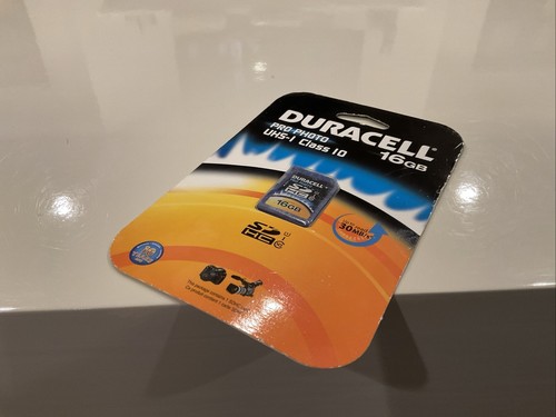 Duracell CARD 16GB Pro Photo UHS-I Class 10 NEW - Picture 5 of 12