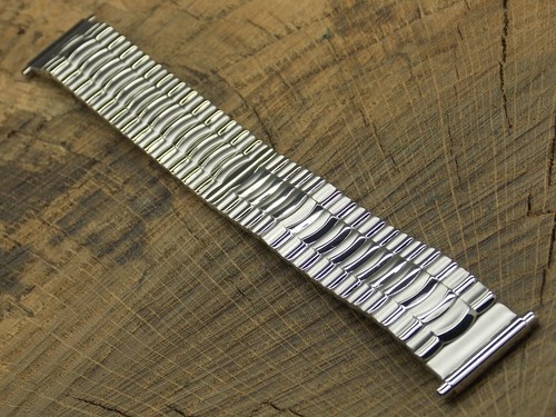 Kreisler Watch Band Vintage Stainless Steel Expansion NOS Unused 18mm-22mm - Picture 2 of 4