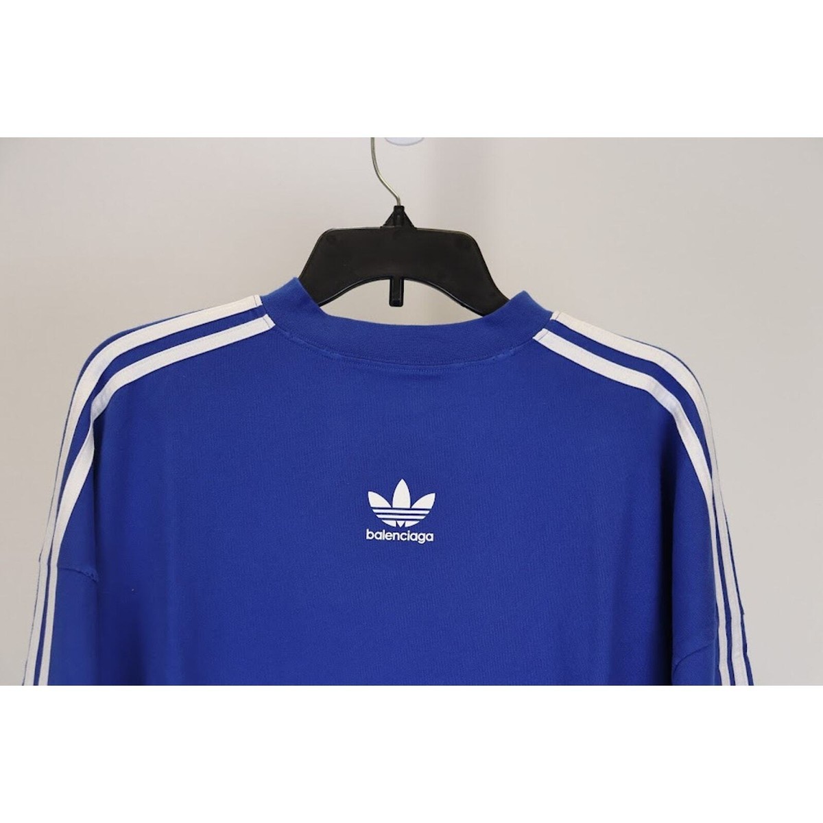 Balenciaga x Adidas Vintage Jersey Adidas T-Shirt in Voilet
