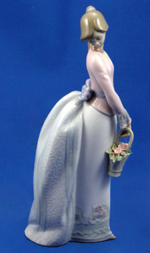 NEU IN BOX LLADRO #7622 BASKET OF LOVE 1994 COLLECTORS SOCIETY FIGUR IM RUHESTAND - Bild 2 von 9