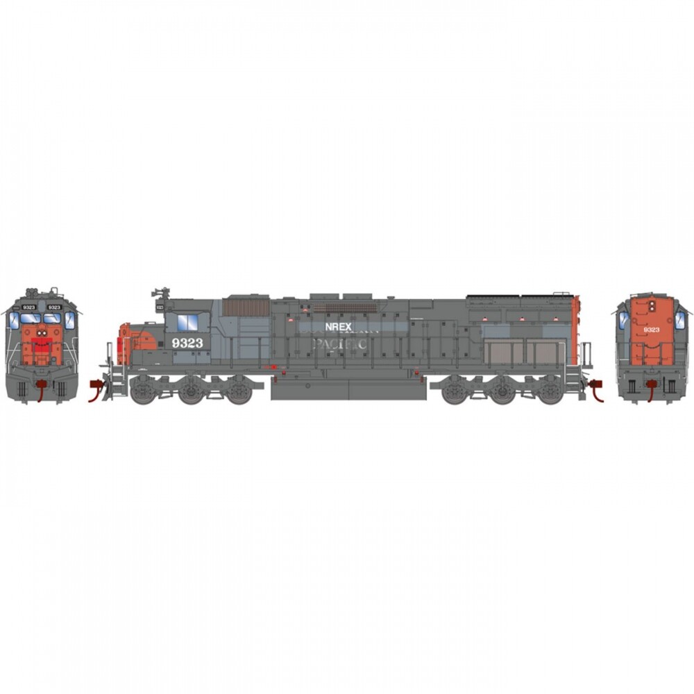 Athearn Ho Listo Para Correr SD45T-2 con DCC y Sonido nrex 9323 ATH86813 Athearn Ho Listo Para Correr SD45T-2 con DCC y Sonido nrex 9323 ATH86813