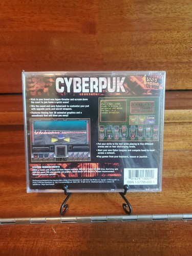 Rare Vintage PC Game Cyberpuk Essex Interactive G Games CD-ROM 1996 - Picture 2 of 2