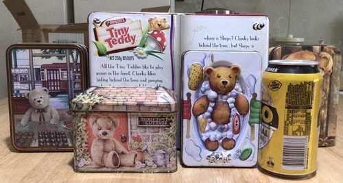 Vintage Teddy Bears Tins - Picture 2 of 9