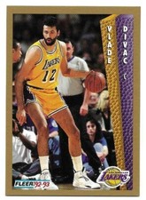 VLADE DIVAC 1992-93 FLEER CARD NEAR MINT CONDITION