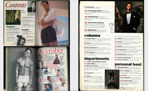 GQ-DECEMBER 1992-'DRACULA' FRANCIS F COPPOLA-TOM CRUISE-MALCOLM X-MARKY MARK CK - Picture 2 of 12