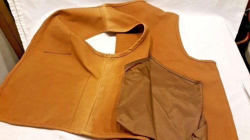 Vintage NWT Duck Hunting Vest Safety Vest Patriot Ind. X-Large Brown Duck USA - Picture 5 of 6