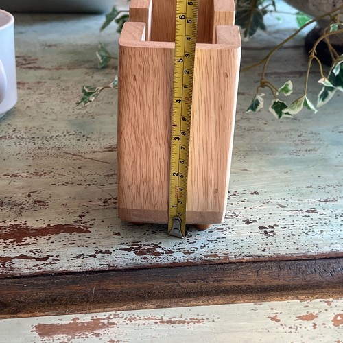 The Bagel Slicer - Guía de madera con ranura para cuchillo - Gadget de cocina vintage - Imagen 7 de 11