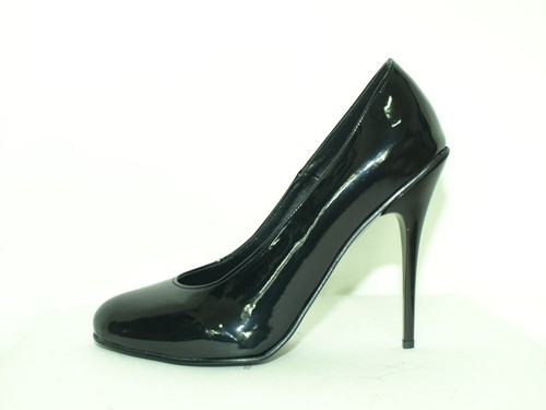Handmade pumps latex gummi heels 12cm novelty Bolingier POLAND size 42-47 - Picture 2 of 3