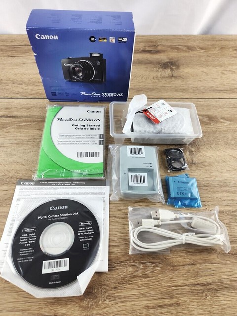 Canon PowerShot SX280 HS 12.1MP Digital Camera - Black for sale Canon PowerShot SX280 HS 12.1MP Digital Camera - Black for sale