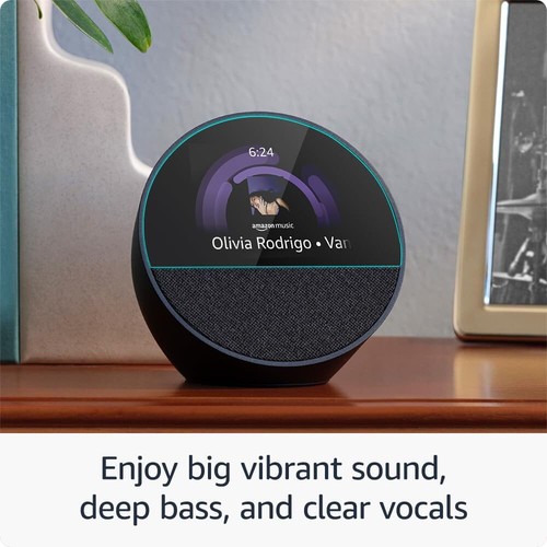 Smooth Anti Blue Light 2x Screen Protector Flim for Echo Spot 2024 Smart Speaker - Picture 5 of 6