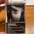 Foreigner - Inside Information (Audio Cassette Tape) 📼 1987 Atlantic Tested.