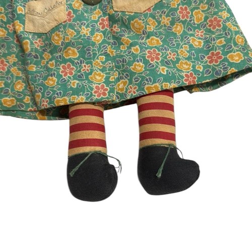 Peluche bambola vintage fattoria conigli a brandelli che ama collezionare bottoni da collezione - Foto 6 di 15