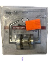 Heavy Duty Commercial Storeroom Lever Cylindrical Chassis Satin Chrome UH40046