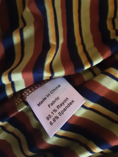 DDLUYY MAXI Maternity Nursing Dress Short Sleeve Multicolored Size M - Picture 3 of 7