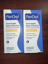 PanOxyl PM Overnight Spot Patches Advanced Hydrocolloid 40 Count Lot of 2