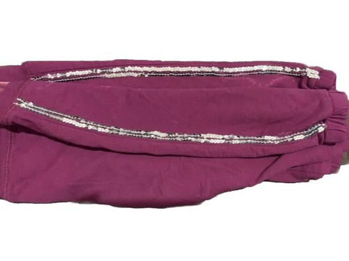 Hannah Montana Purple Capri Sweatpants girl size S 6/7 - Picture 3 of 6