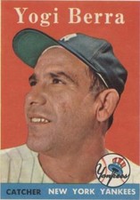 1958 Topps - #370 Yogi Berra PSA 4.5