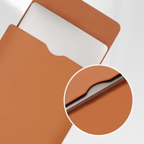 PU-Leder Laptop-Hülsen tasche 13 14 15 16 Zoll Laptop Fall Notebook-Abdeckung - Bild 12 von 20