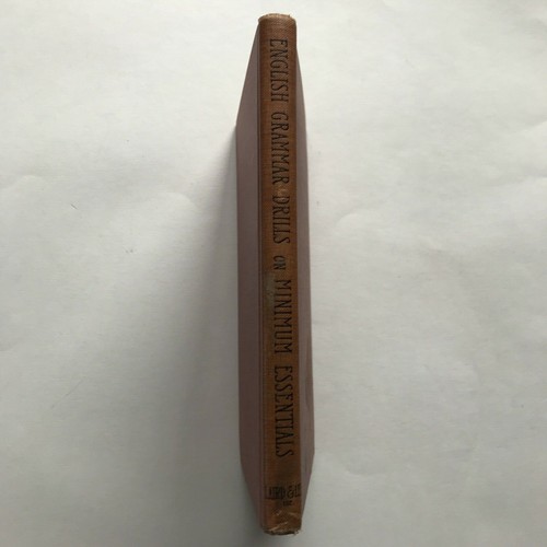 English Grammar Drills on Minimum Essentials by Holliday and Camenisch 1922 - Picture 2 of 7