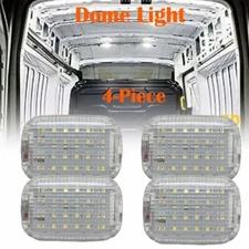 4X For 2015-2024 Ford Transit 150 250 350 Van Interior LED Dome Light Cargo Area