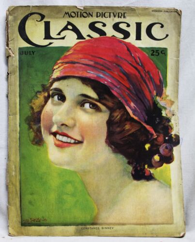 MOTION PICTURE CLASSIC MAGAZINE JULY 1920 FILM & THEATER NEWS STORIES VINTAGE