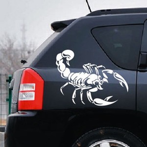 Fashion 3D Scorpion Car Bumper Stickers Vinyl Decal Sticker Scratch Cover