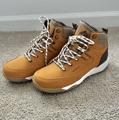 Ozark Trail M Ozark Trail Sport Hiker Wheat Boots Men's Size 10 Waterproof