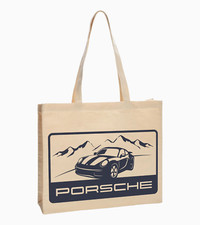 Porsche Xmas Canvas Bag - Creme