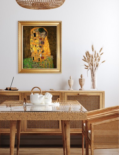 DECORARTS Der Kuss von Gustav Klimt Giclée-Drucke Canavs Kunstdruck Wandbild - Bild 52 von 73