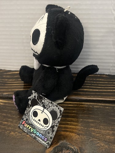 Furrybones Voodoo Kitten Teal Unicorn Plush Set Of 2 Undead Small Stuffed Animal - Picture 3 of 9