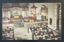 U.S-1961-WILLIAMSBURG, VA TO NEW YORK CITY-POST CARD-USED-J1371